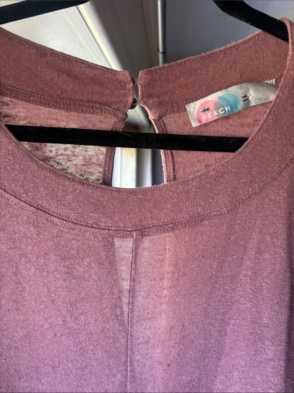 Free People Mauve Short-Sleeve Jumpsuit